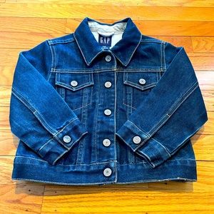 Gap Toddler Jean Jacket size XXS 3 EUC